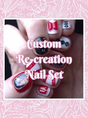 💅 Custom Re-Creation Press-On Nails (Made to Order)